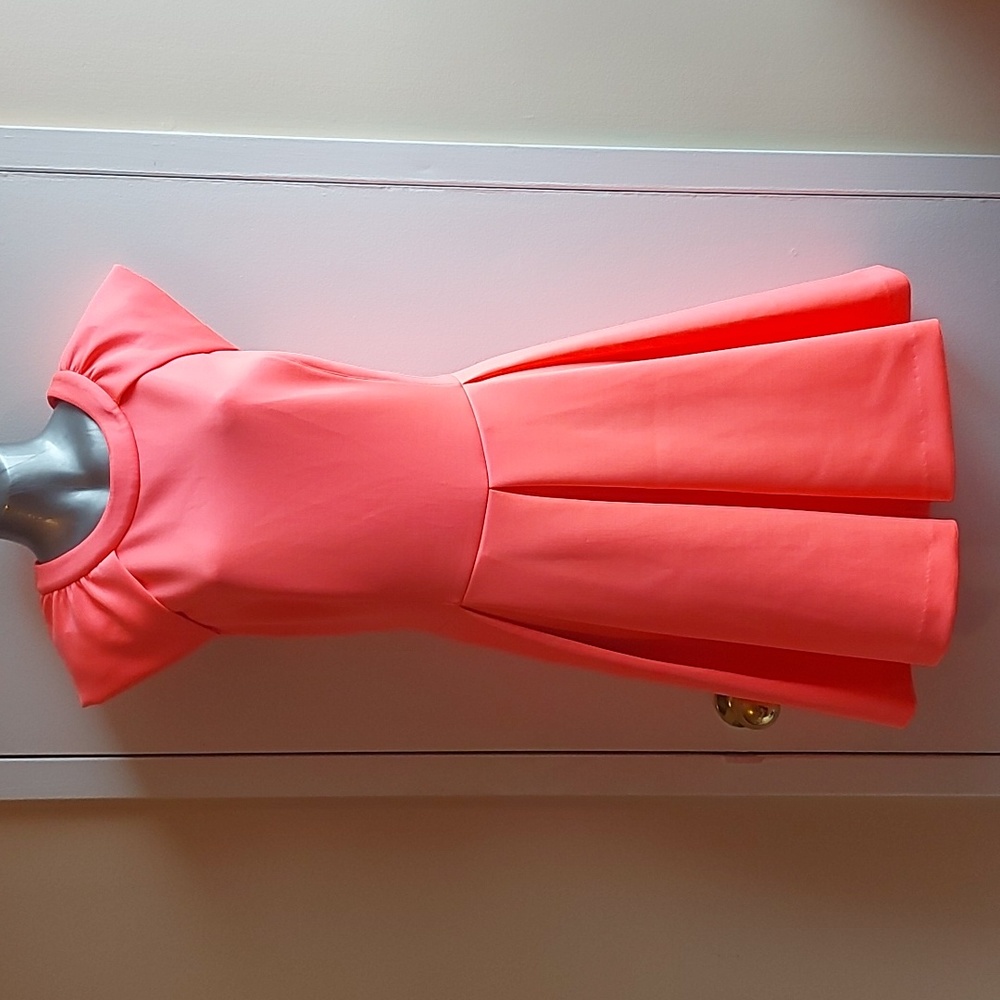Ted Baker Neon Pink Dress